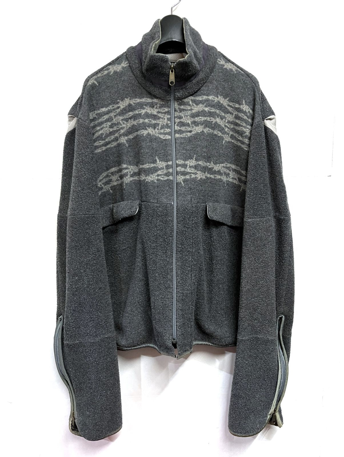 Undercover Fleece Jacket Bore 90S Wire Gray
