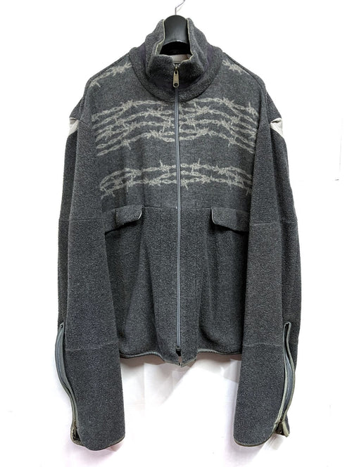 Undercover Fleece Jacket Bore 90S Wire Gray
