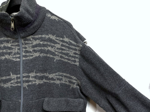 Undercover Fleece Jacket Bore 90S Wire Gray