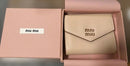 Miu Trifold Wallets Miumiu