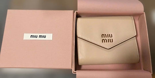 Miu Trifold Wallets Miumiu