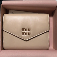 Miu Trifold Wallets Miumiu