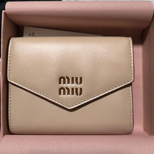 Miu Trifold Wallets Miumiu