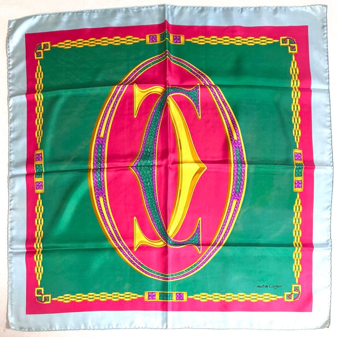 Cartier Bandanas Thin Scarves 6-6.Cartier 2C
