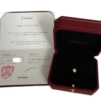 Cartier Earrings (For One Ear) K18 Yg