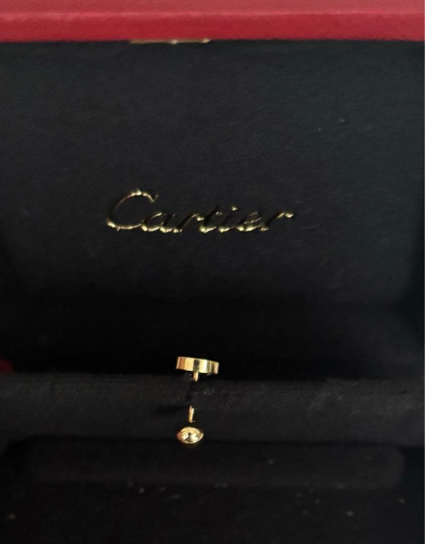 Cartier Earrings (For One Ear) K18 Yg