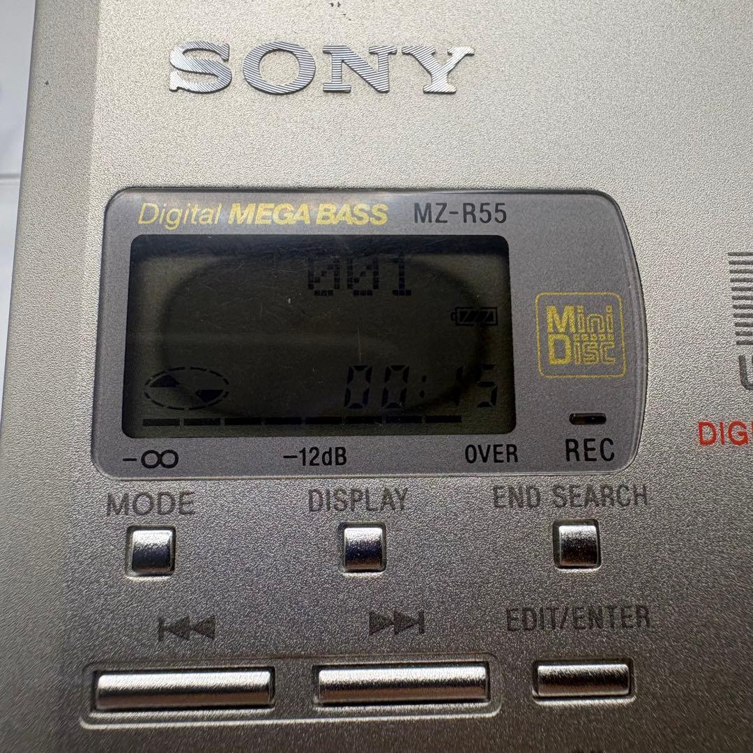 Sony Portable Md Players Mz-R55 Walkman