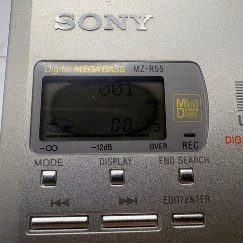 Sony Portable Md Players Mz-R55 Walkman