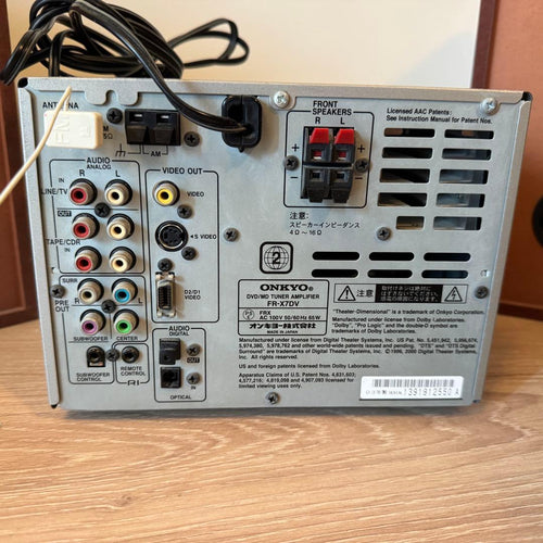Onkyo Mini -Component Fr-X7Dv Dvd/Cd/Md