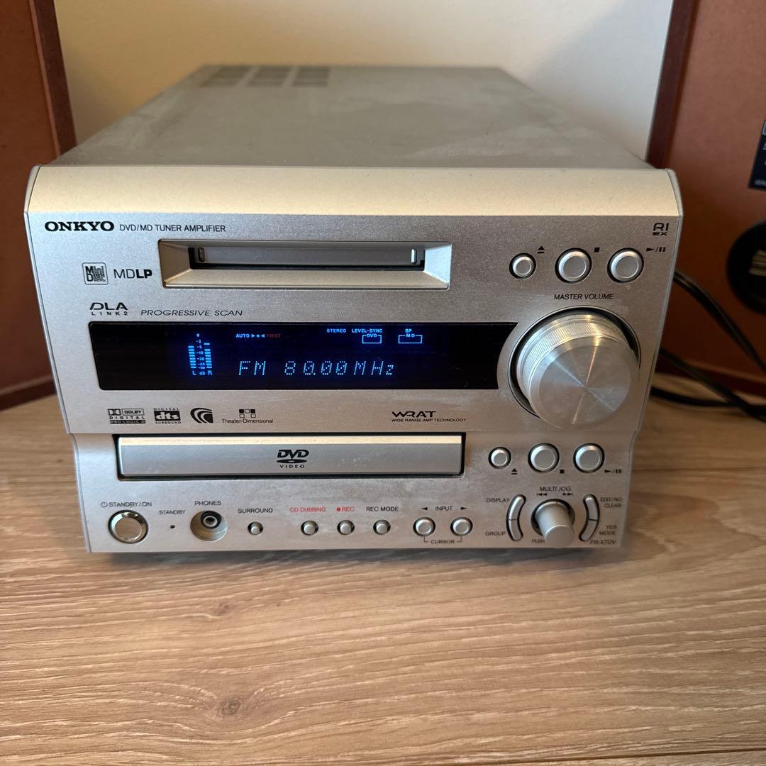 Onkyo Mini -Component Fr-X7Dv Dvd/Cd/Md
