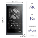 Digital Audio Player Sony A 16Gb Nw-A55 Bluetooth Microsd 45 2018