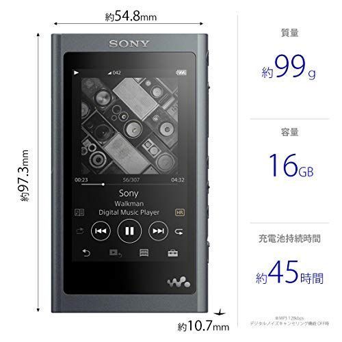 Digital Audio Player Sony A 16Gb Nw-A55 Bluetooth Microsd 45 2018