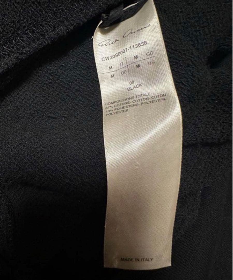 Rick Owens Hoodies Champion Mountain Hoodie Black