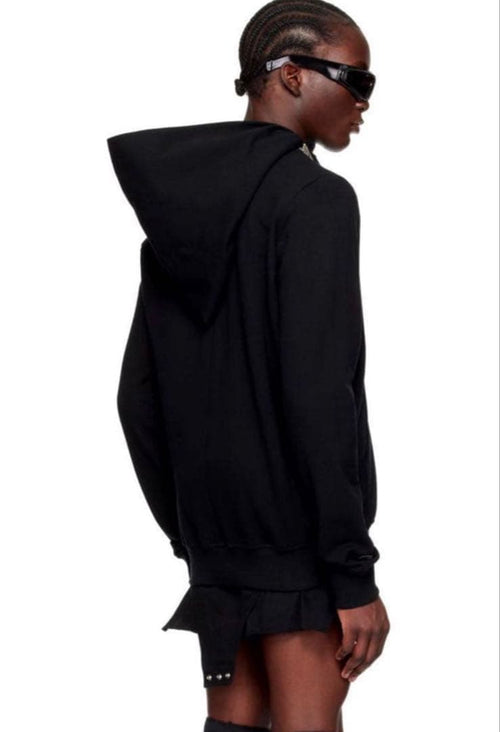 Rick Owens Hoodies Champion Mountain Hoodie Black