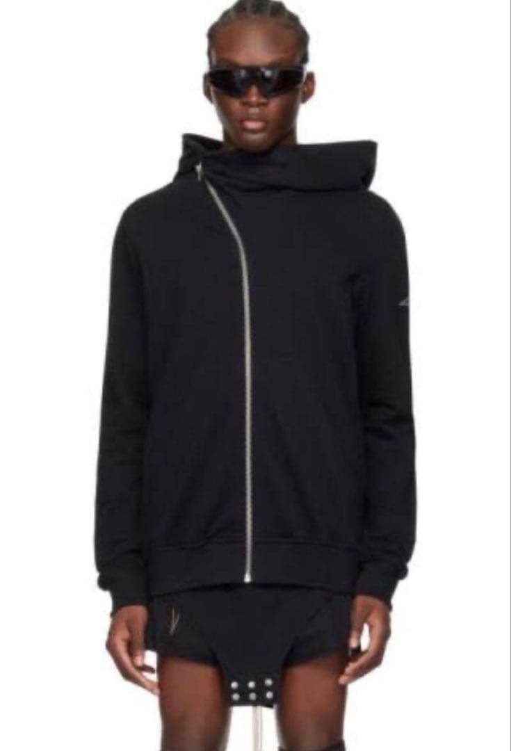 Rick Owens Hoodies Champion Mountain Hoodie Black