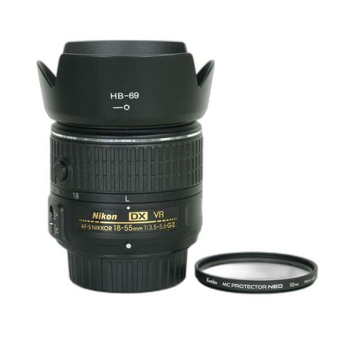 Nikon Lens (Zoom) Af-S Dx Nikkor 18-55Mm F3.5-5.6G Vr Ii F