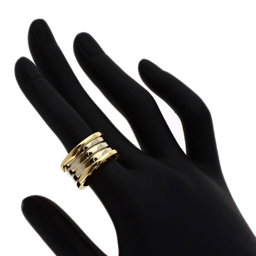 Bvlgari Ring B-Zero1 3 #51 K18Yg K18Wg