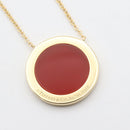 Tiffany Necklace Co T Two 40.5/45.5 K18