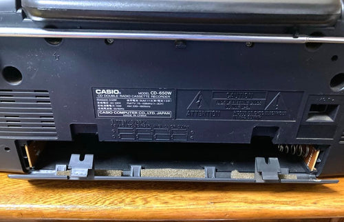 Sanyo Cd, Md Cassette Decks Cd-650W