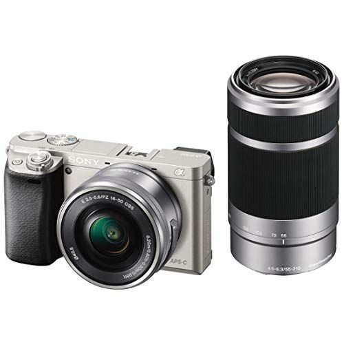 Digital Slr Sony 6000 E Pz 16-50Mm F3.5-5.6 Oss 55-210Mm F4.5-6.3 Il