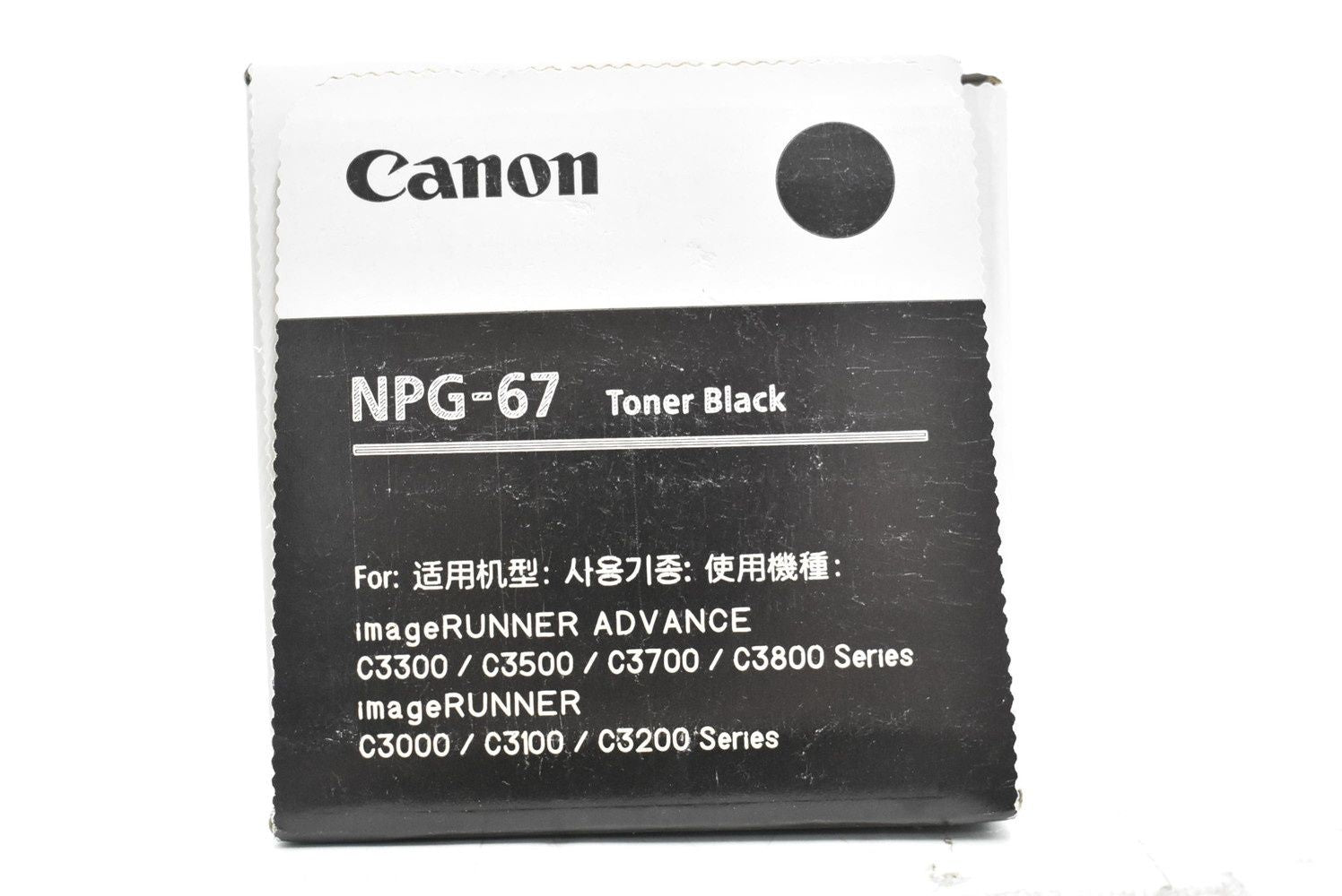 Toner Cartridge Npg-67 Canon Itd86Cr1Lclk-D-N03-Byebye