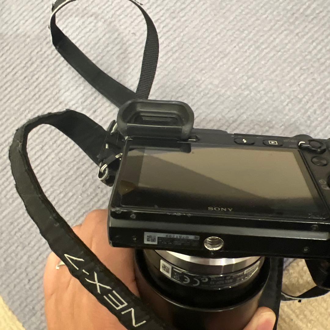 Sony Mirrorless Interchangeable Lips Nex-7 Sel1855 Sel50F18