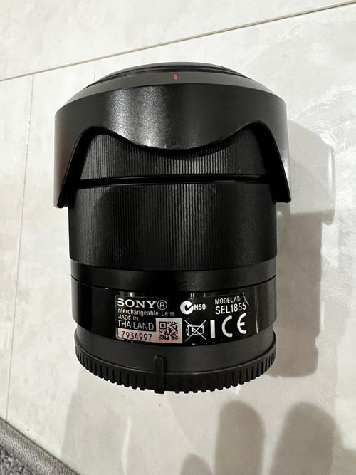 Sony Mirrorless Interchangeable Lips Nex-7 Sel1855 Sel50F18