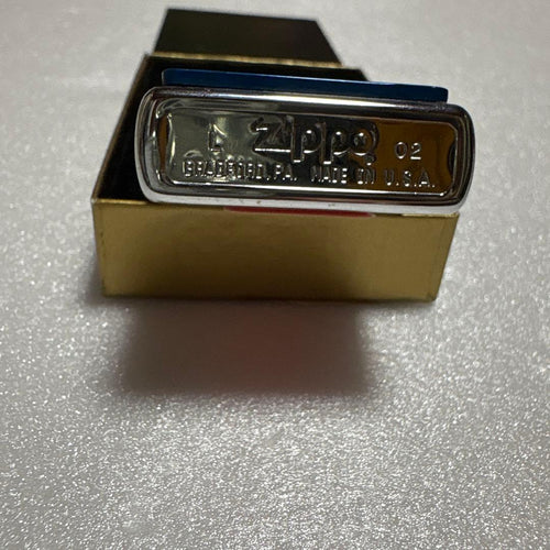 Zippo Lighters Yamaha Blue Tuning Fork 2002