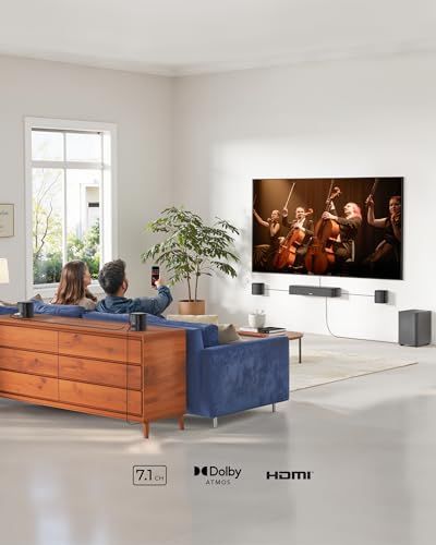 Others Ultimea 7.1Ch Dolby Atmos 350W Hdmi Earc/Bluetooth/ /Aux/Usb Bassmx App