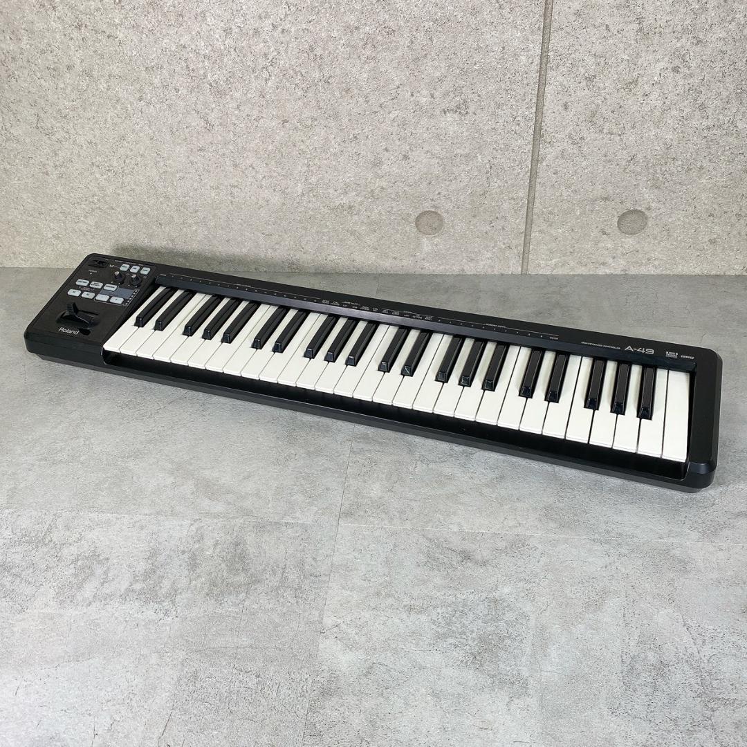 Midi Keyboards Pads Roland A-49-Bk 49