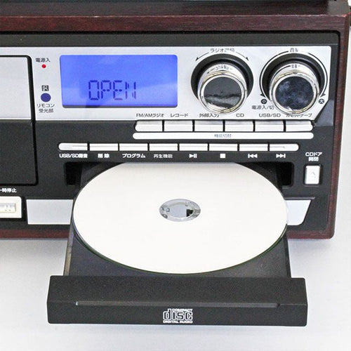 Cd Md Cassette Deck 45 Sd Sdhc Usb