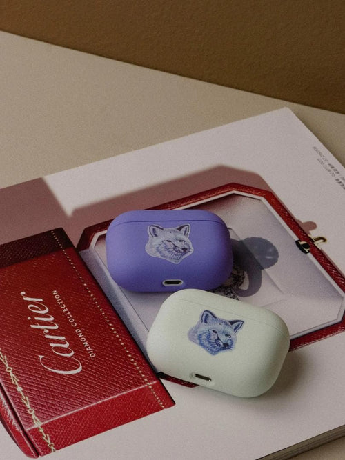 Maison Kitsune Earphone Case Cool-Tone Airpods Pro