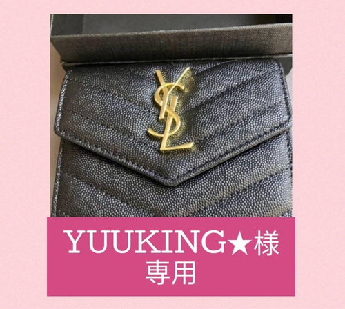 Saint Laurent Trifold Wallets Yuuuking Ysl