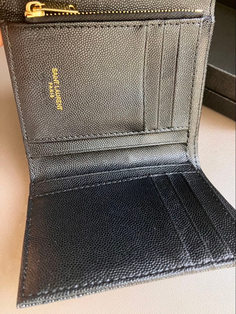 Saint Laurent Trifold Wallets Yuuuking Ysl