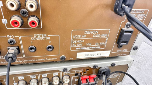Denon Cd, Md Cassette Decks Ud-M30