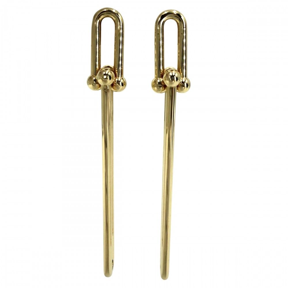 Tiffany Earrings (For Both Ears) Au750 K18Yg Tiffany&Co. K18 9.5G