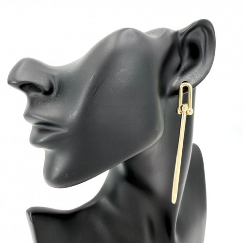 Tiffany Earrings (For Both Ears) Au750 K18Yg Tiffany&Co. K18 9.5G