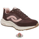 Sneakers Ryka Jetsetter Womens Laceup Chicory Brown Pink
