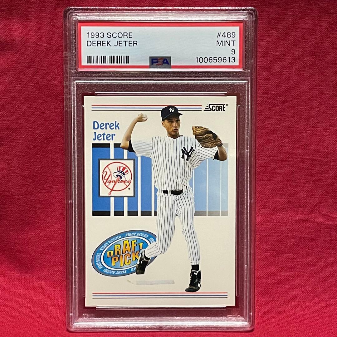 Mlb 1993 Score #489 Derek Jeter Rc Psa 9