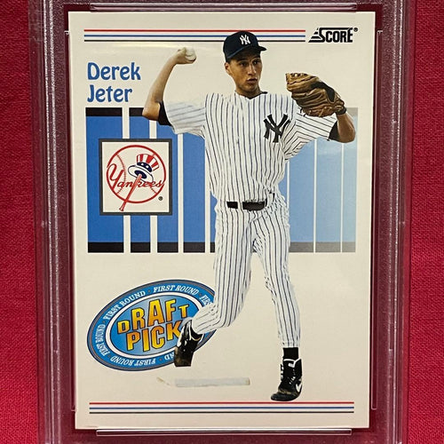 Mlb 1993 Score #489 Derek Jeter Rc Psa 9