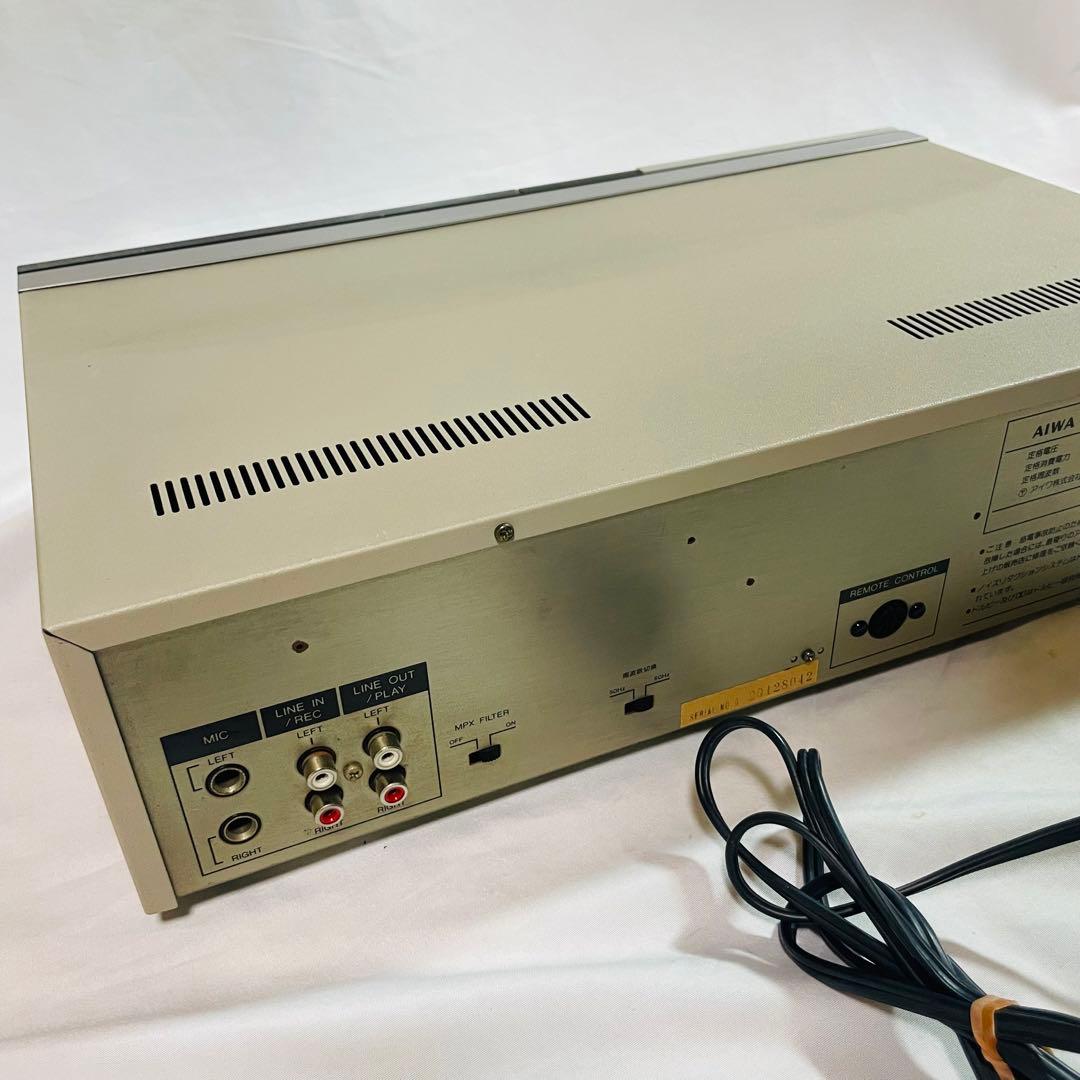 Cd Md Cassette Deck Aiwa Ad-Ff8