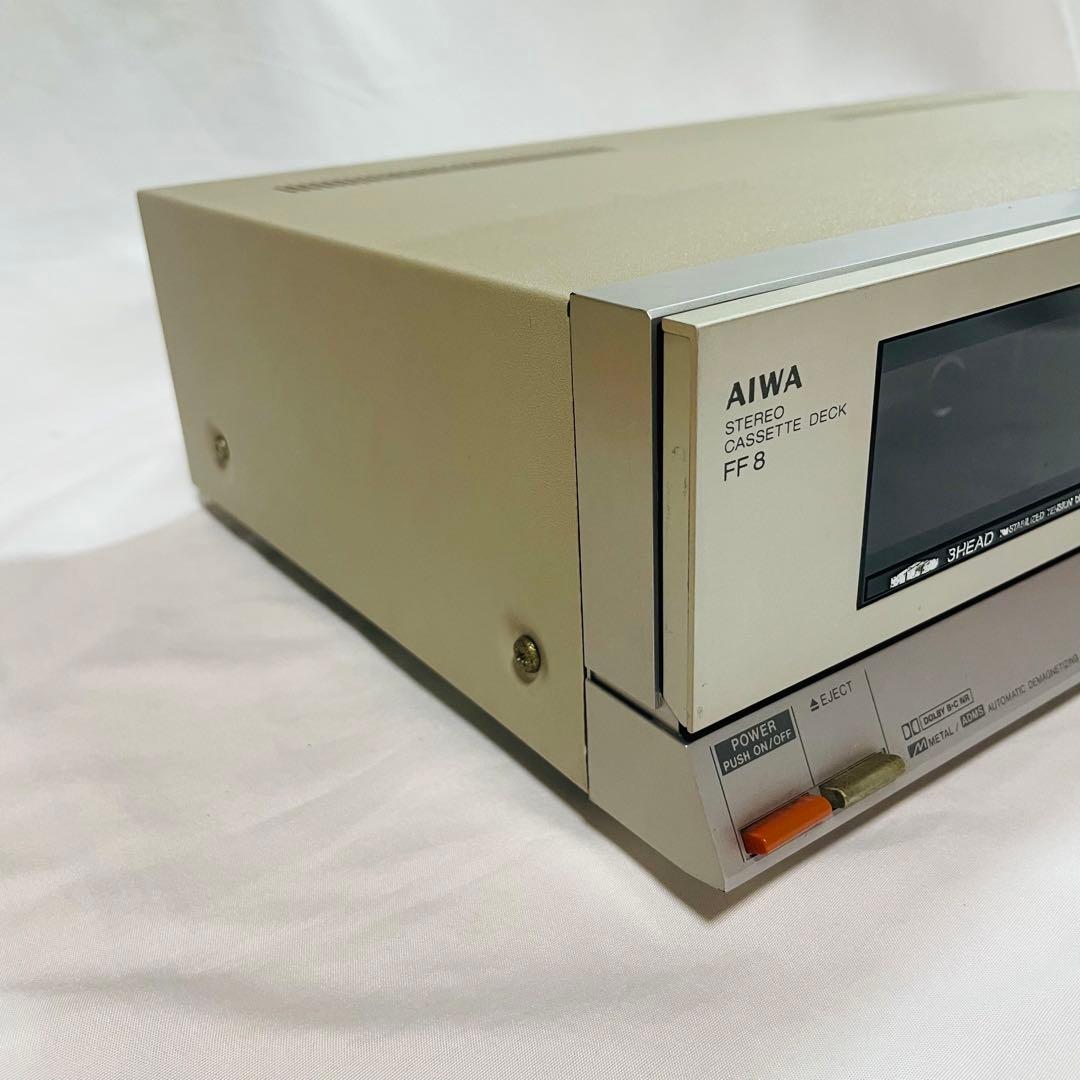 Cd Md Cassette Deck Aiwa Ad-Ff8