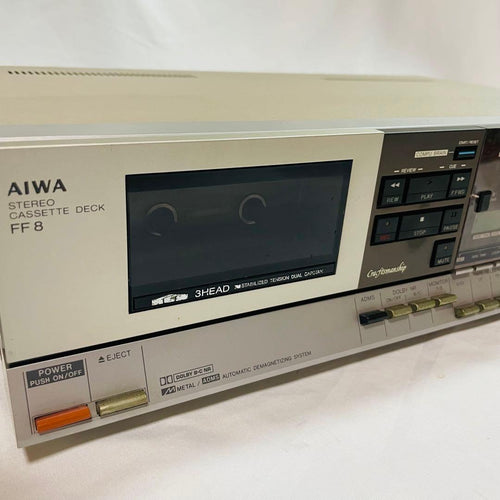 Cd Md Cassette Deck Aiwa Ad-Ff8