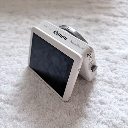 Canon Compact Digital Cameras Powershot N White