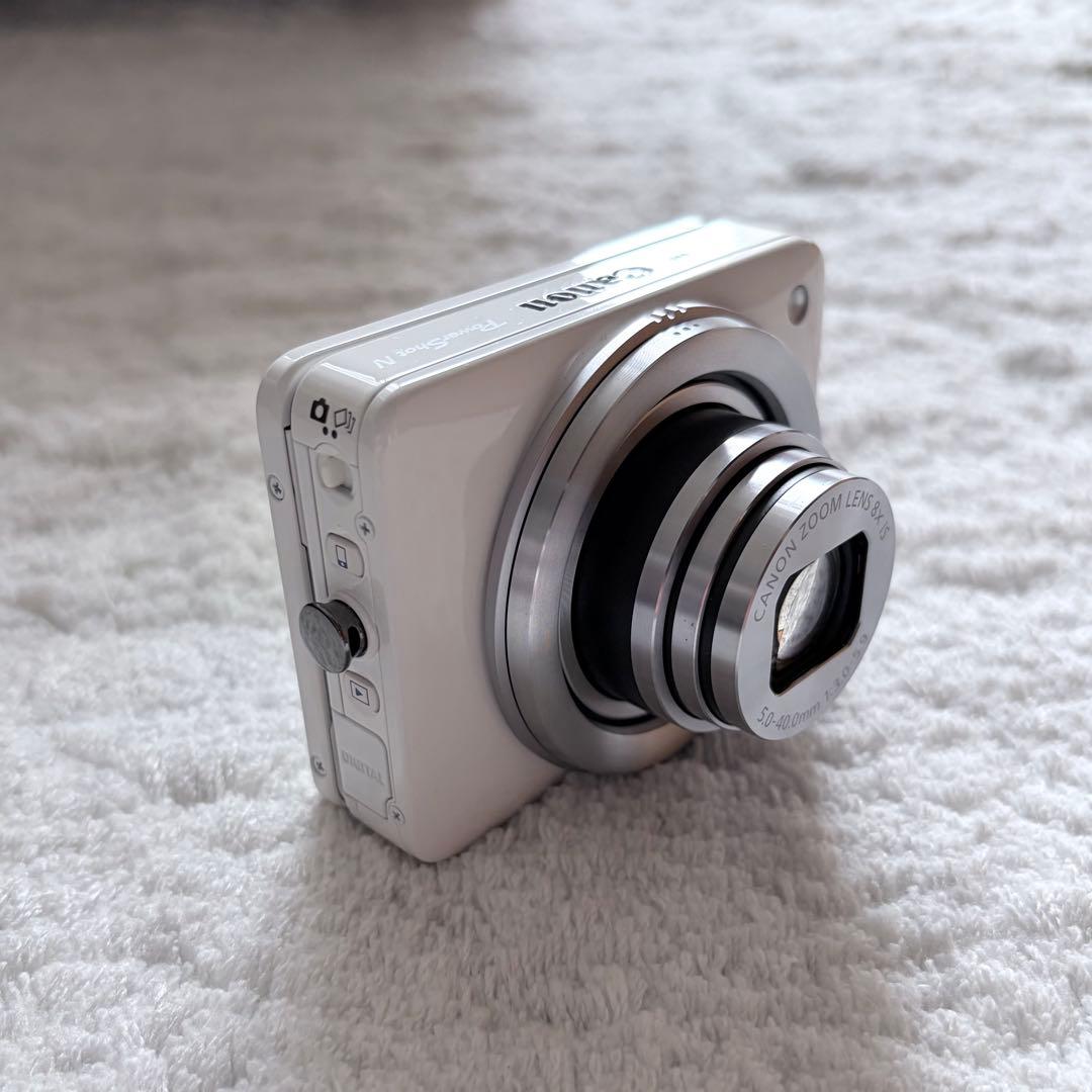Canon Compact Digital Cameras Powershot N White