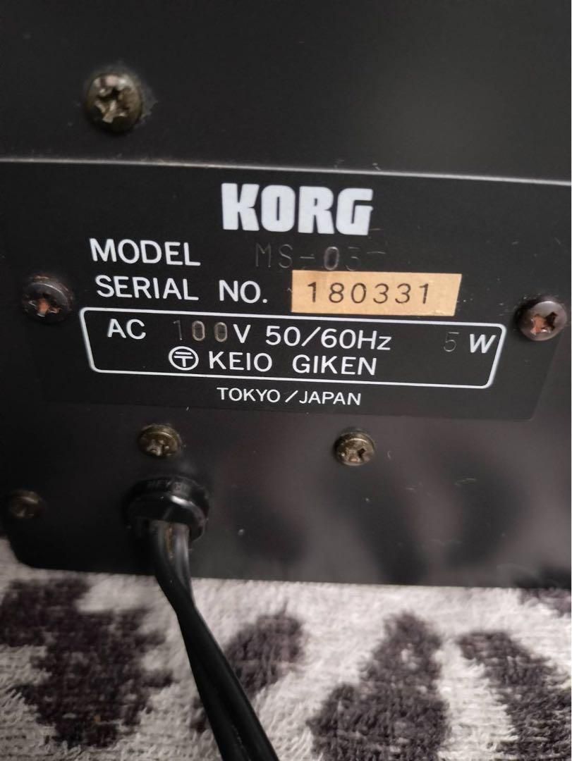 Korg Modular Synthesizer Ms-03