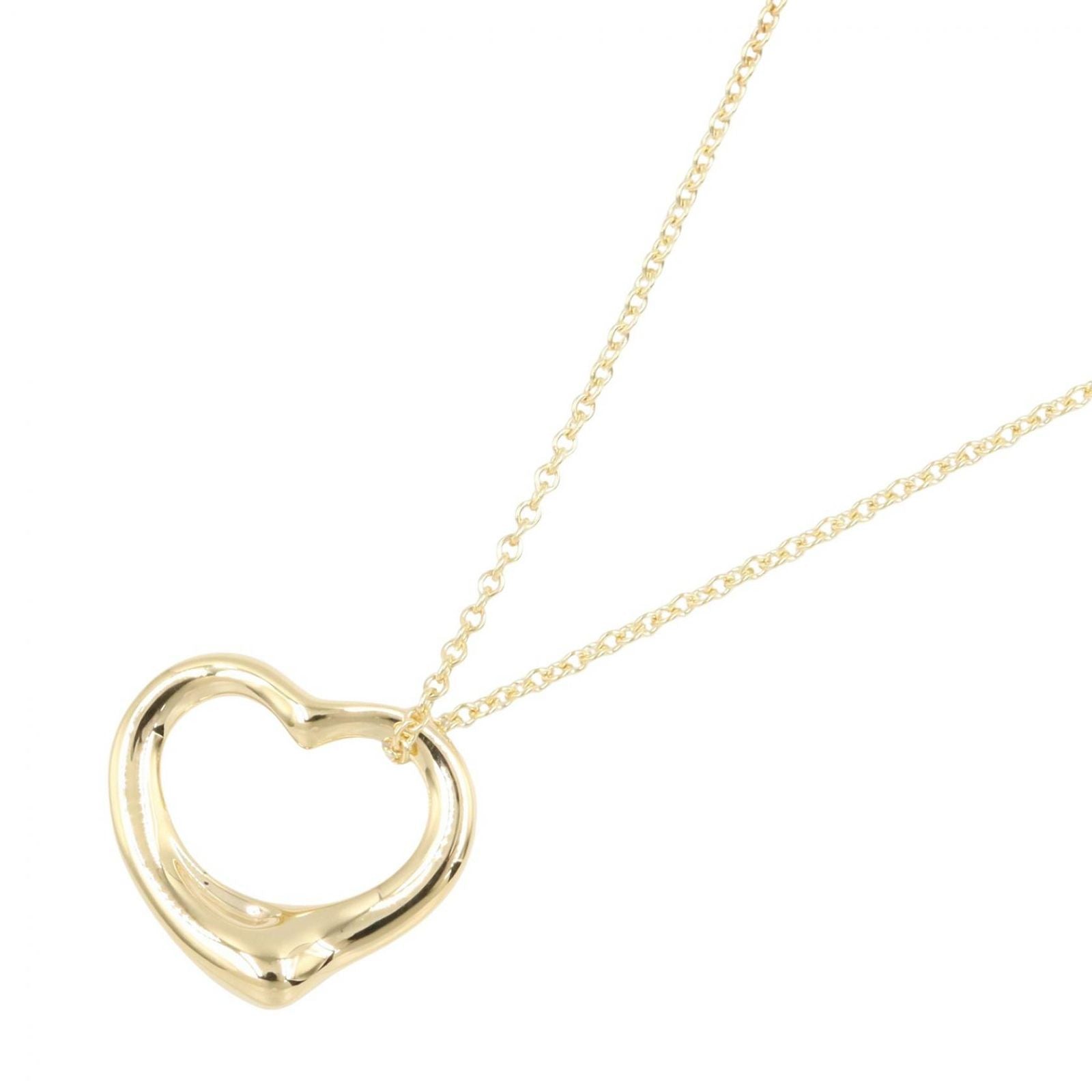 Tiffany Necklace Co K18 Used A
