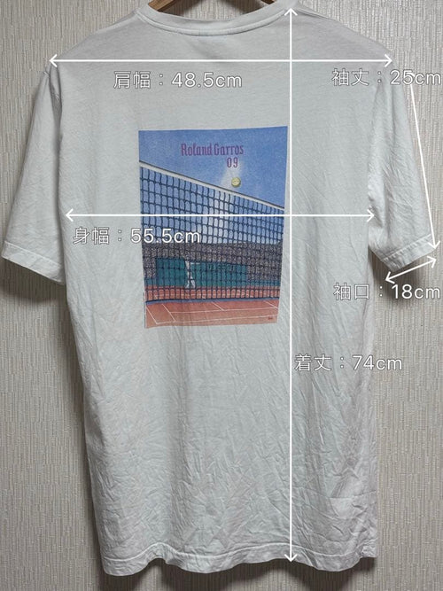 T-Shirts Roland Garros Paris 2009 T Xl