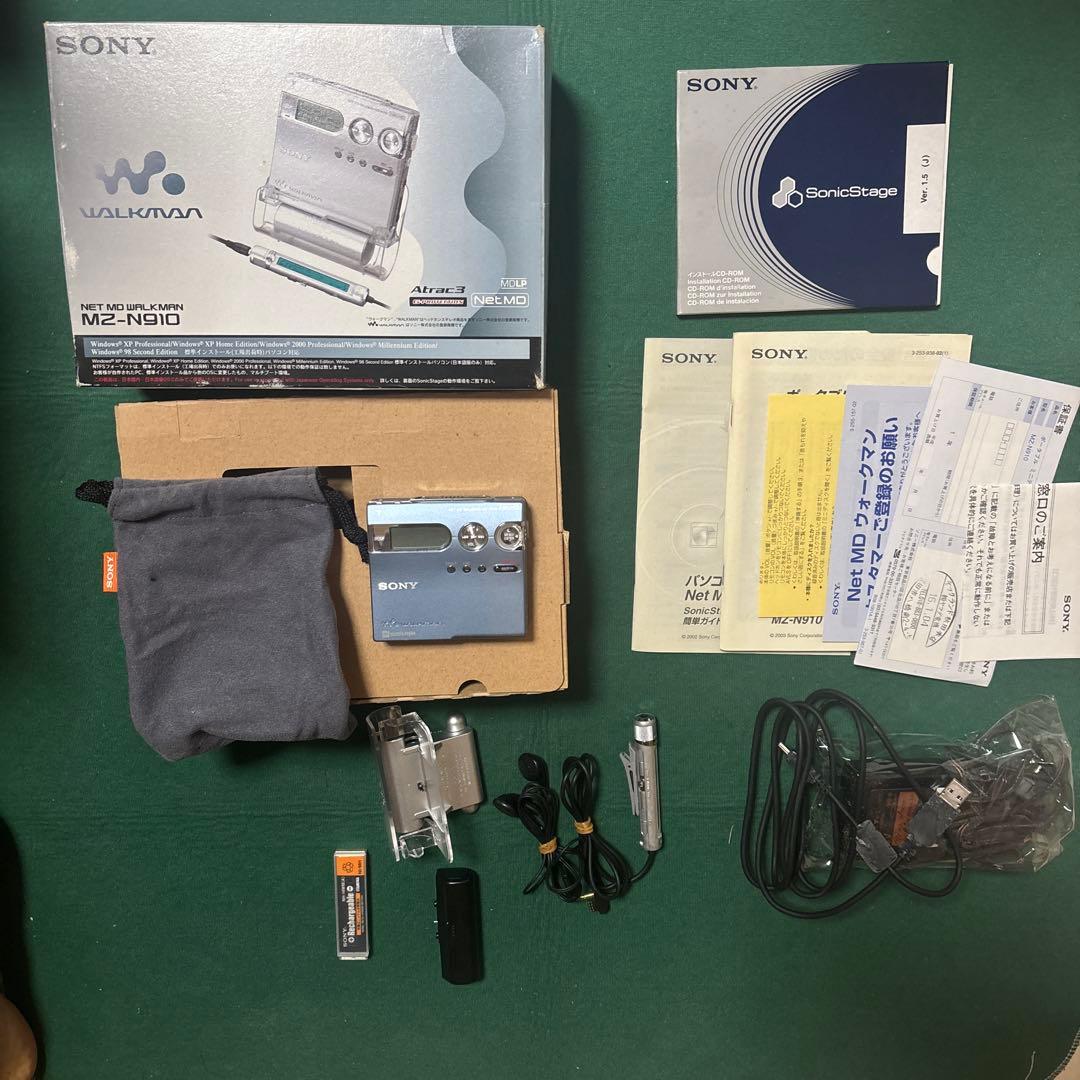 Portable Md Players Sony Mz-N910