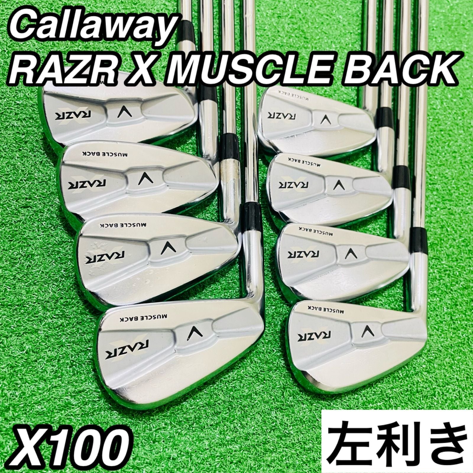 Callaway Golf Iron Set 9660 Razr X Muscle Back Us 8 Dg X100 3.4.5.6.7.8.9.P